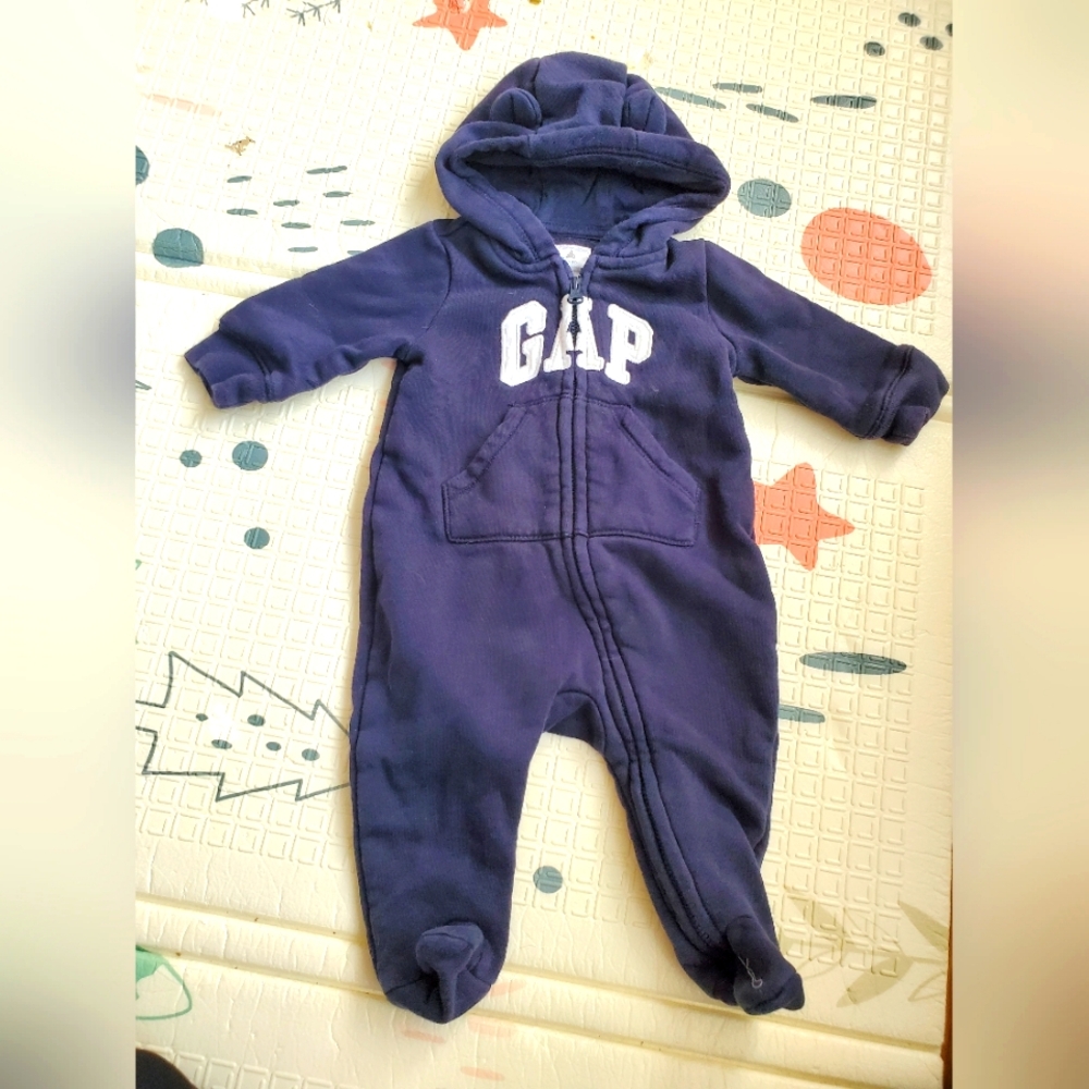 3m GAP Kids Dark Blue Hooded Footie